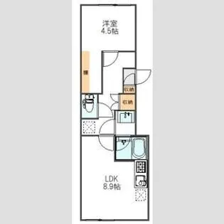 コフレ吉祥寺本町【4階】の間取り
