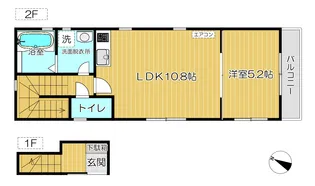 ミラノサラ【2階】の間取り