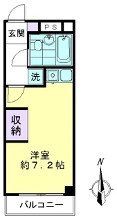 コンフォール田中【3階】の間取り