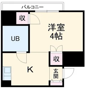 ARECX五井【5階】の間取り