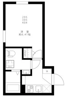 中板橋レジデンス【4階】の間取り