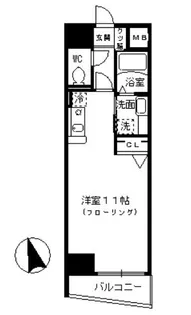 大阪府大東市灰塚4【マンション】の間取り