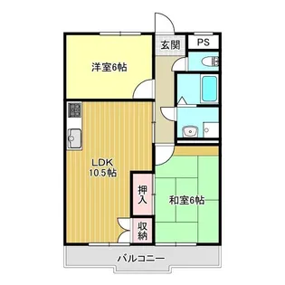 永代マンション【2階】の間取り