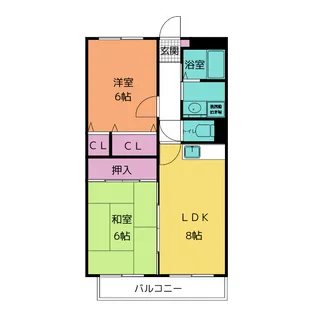 サン リュミエール【3階】の間取り