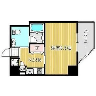 大阪府大阪市鶴見区緑1【マンション】の間取り