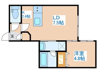 Villa 41 KOTONI SAPPORO【2階】の間取り