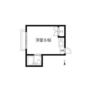 Pair Palace 早宮【1階】の間取り