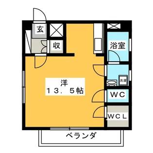 ニューホープストーン【4階】の間取り