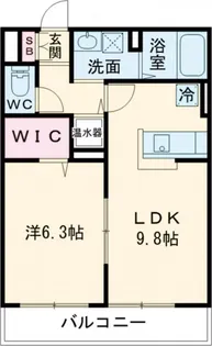 キアレッツァ【1階】の間取り