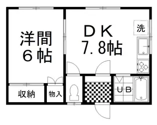 コーポ310【2階】の間取り