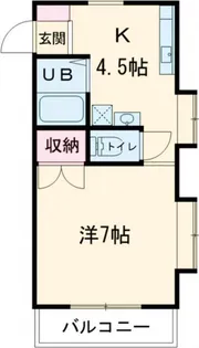 ロイヤルハイム【2階】の間取り
