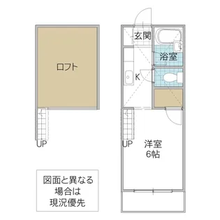 クレアハウス【2階】の間取り