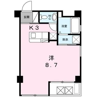 コリドールエスエフ【6階】の間取り