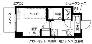 キャンパスヴィレッジ西宮甲東園【7階】の間取り