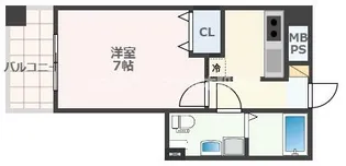 熊本県熊本市中央区辛島町【マンション】の間取り