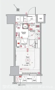 東京都豊島区南池袋2【マンション】の間取り
