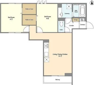 VERT4【3階】の間取り