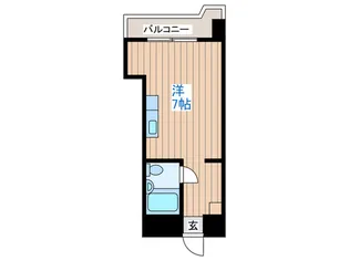 ローヤルハイツ南7条【6階】の間取り