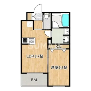 アイルグランデ赤羽【2階】の間取り