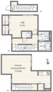 ミハス三鷹の森の間取り