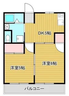 フロンティアI【2階】の間取り