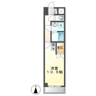 Reveur十一屋(リヴェール)【3階】の間取り