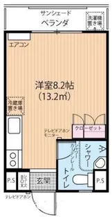 ケイコー樋川マンション【2階】の間取り