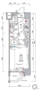 クレヴィスタ代田橋【2階】の間取り