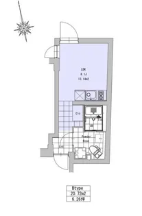 SOU若林【1階】の間取り
