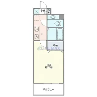 メゾン・ド・ヴィレ渋谷【10階】の間取り