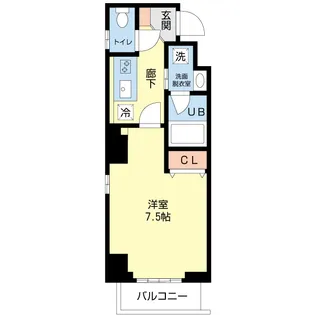 luxe芝【2階】の間取り