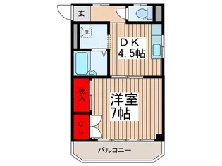コ-ポ関根【5階】の間取り