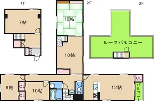 ロングヴィレッジの間取り