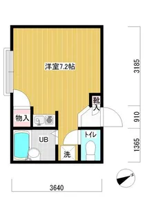 東京都大田区北馬込1【アパート】の間取り