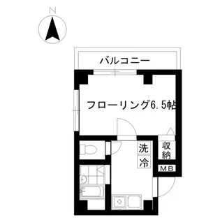 アミスィー鶴見【3階】の間取り