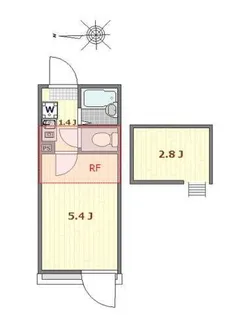 マーレ梅島【3階】の間取り
