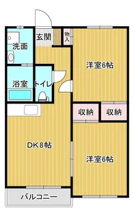 パークサイド【2階】の間取り