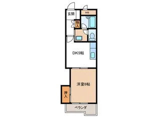 福岡県福岡市南区大橋1【マンション】の間取り