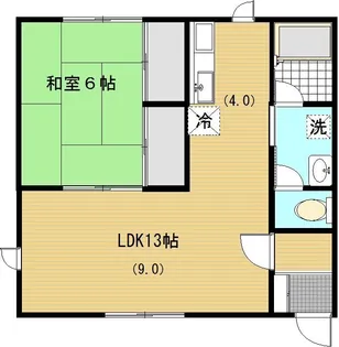 パークサイド宇野I【2階】の間取り