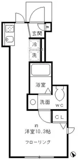 アドウビ学芸大学【1階】の間取り