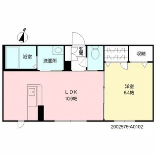桜ハイツ【1階】の間取り