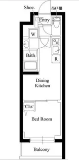 (仮称)プラチナスクエア赤羽【2階】の間取り