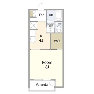 ソル・レヴェンテA【2階】の間取り