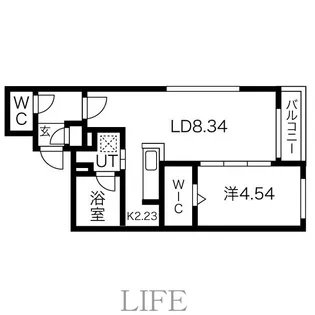 癒禅4.4【5階】の間取り