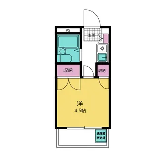 ブランノーヴァ蕨II【3階】の間取り