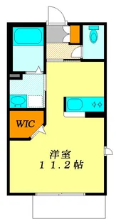 アークハイツB【2階】の間取り