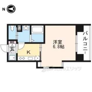 アクアプレイス京都洛南3【4階】の間取り