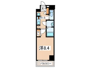 BPRレジデンス町田【8階】の間取り