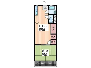大前ビル【2階】の間取り