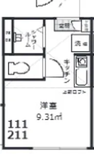 Fitz Roy千住【1階】の間取り